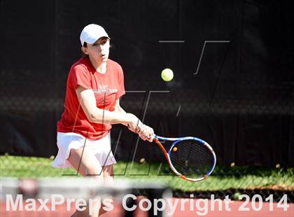 Thumbnail 1 in CHSAA 5A Girls Tennis Championships photogallery.