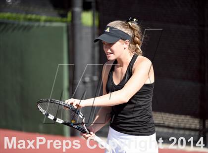 Thumbnail 2 in CHSAA 5A Girls Tennis Championships photogallery.