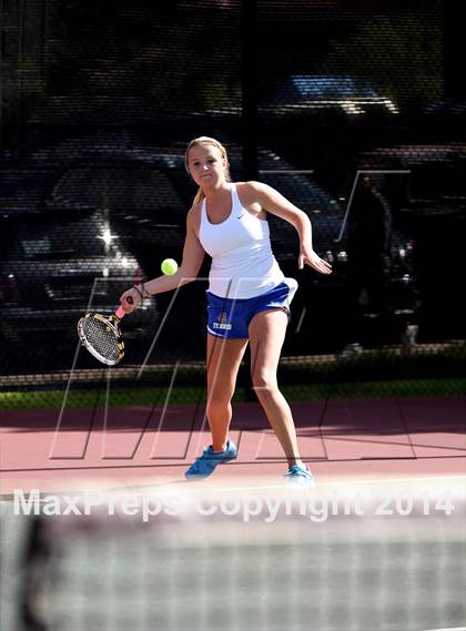 Thumbnail 2 in CHSAA 5A Girls Tennis Championships photogallery.