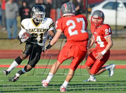 Thumbnail 1 in Sachem North vs Connetquot (Section 11 Division 1 Semifinal) photogallery.