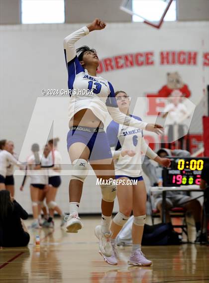 Thumbnail 3 in San Tan Foothills vs Coolidge (The Florence VB Invitational) photogallery.
