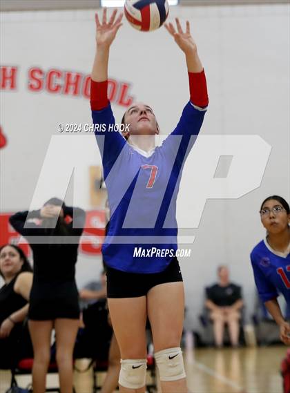 Thumbnail 1 in San Tan Foothills vs Coolidge (The Florence VB Invitational) photogallery.