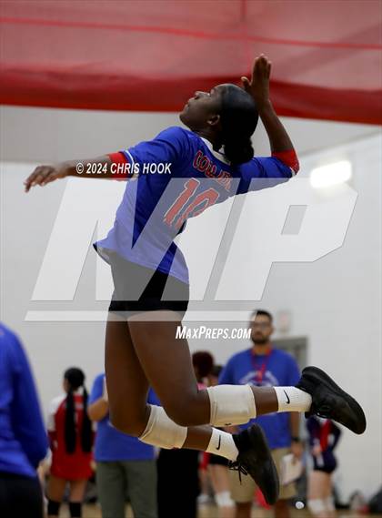 Thumbnail 1 in San Tan Foothills vs Coolidge (The Florence VB Invitational) photogallery.