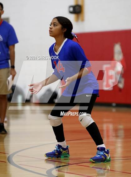 Thumbnail 1 in San Tan Foothills vs Coolidge (The Florence VB Invitational) photogallery.