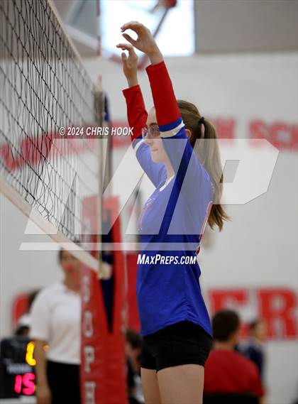 Thumbnail 2 in San Tan Foothills vs Coolidge (The Florence VB Invitational) photogallery.