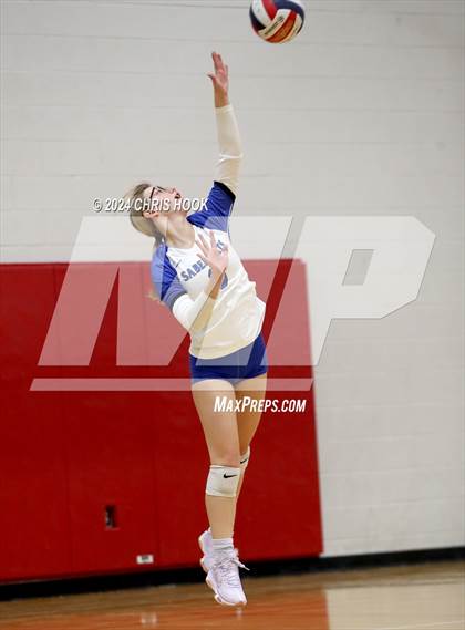 Thumbnail 2 in San Tan Foothills vs Coolidge (The Florence VB Invitational) photogallery.