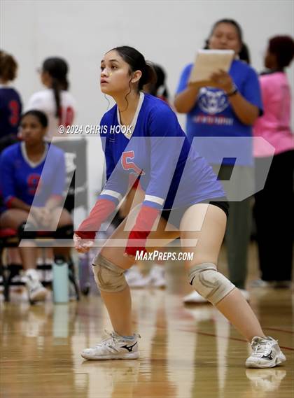 Thumbnail 1 in San Tan Foothills vs Coolidge (The Florence VB Invitational) photogallery.