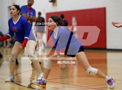 Thumbnail 3 in San Tan Foothills vs Coolidge (The Florence VB Invitational) photogallery.