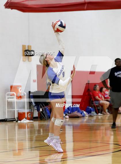Thumbnail 2 in San Tan Foothills vs Coolidge (The Florence VB Invitational) photogallery.