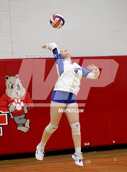 Thumbnail 2 in San Tan Foothills vs Coolidge (The Florence VB Invitational) photogallery.
