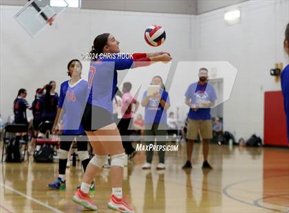 Thumbnail 1 in San Tan Foothills vs Coolidge (The Florence VB Invitational) photogallery.