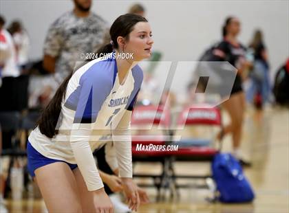 Thumbnail 2 in San Tan Foothills vs Coolidge (The Florence VB Invitational) photogallery.