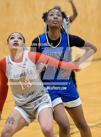 Thumbnail 1 in South Grand Prairie vs Grind Prep (Nike Tournament of Champions) photogallery.