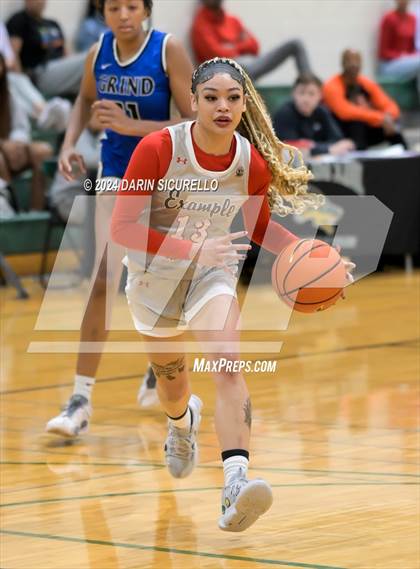 Thumbnail 3 in South Grand Prairie vs Grind Prep (Nike Tournament of Champions) photogallery.