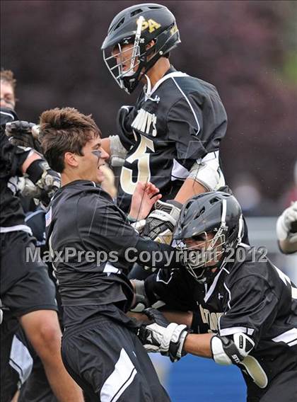 Thumbnail 2 in Chaminade vs. St. Anthony's (CHSAA AAA Final) photogallery.