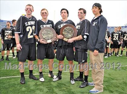 Thumbnail 2 in Chaminade vs. St. Anthony's (CHSAA AAA Final) photogallery.