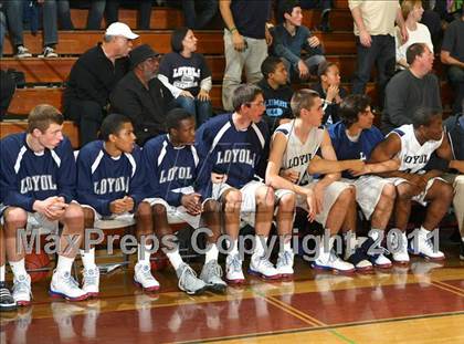 Thumbnail 3 in Etiwanda vs. Loyola (Fairfax State Preview Classic) photogallery.