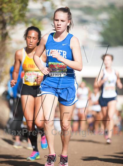 Thumbnail 2 in Mount Sac Invitational (Girls Team Sweepstakes) photogallery.