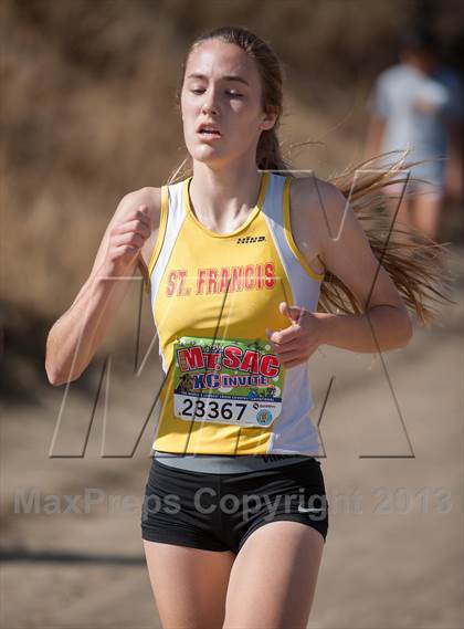 Thumbnail 3 in Mount Sac Invitational (Girls Team Sweepstakes) photogallery.