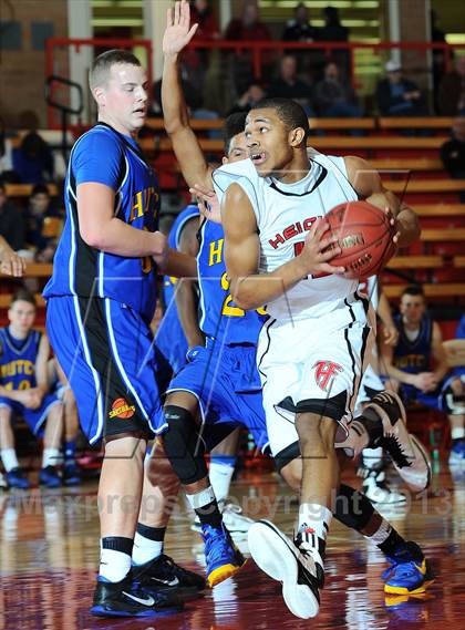Thumbnail 1 in Wichita Heights vs. Hutchinson (McPherson Invitational) photogallery.