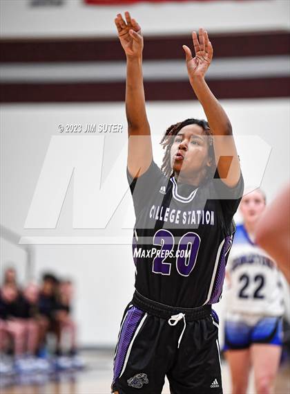 Thumbnail 2 in College Station vs Georgetown (UIL 5A Reg III Area Playoff) photogallery.