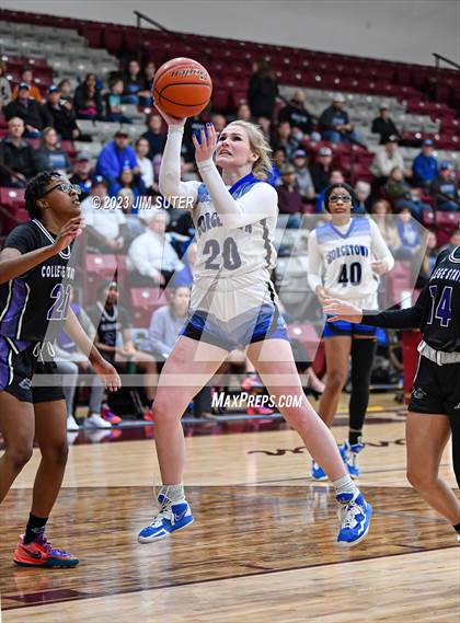 Thumbnail 3 in College Station vs Georgetown (UIL 5A Reg III Area Playoff) photogallery.