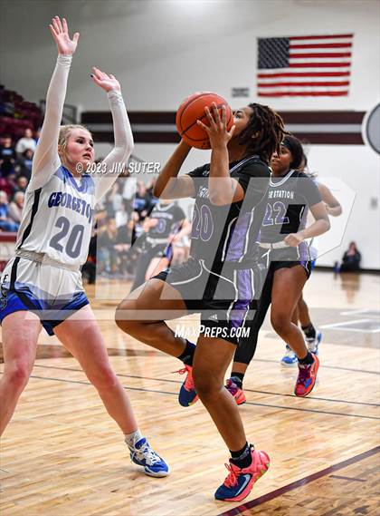 Thumbnail 1 in College Station vs Georgetown (UIL 5A Reg III Area Playoff) photogallery.
