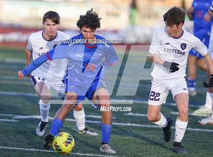Thumbnail 2 in Lutheran vs Centaurus (CHSAA 4A Playoffs Rd 2) photogallery.