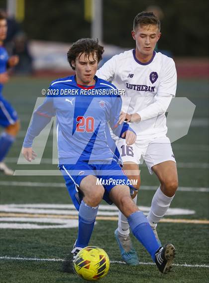 Thumbnail 1 in Lutheran vs Centaurus (CHSAA 4A Playoffs Rd 2) photogallery.