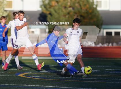 Thumbnail 2 in Lutheran vs Centaurus (CHSAA 4A Playoffs Rd 2) photogallery.