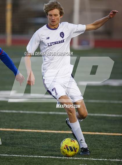 Thumbnail 1 in Lutheran vs Centaurus (CHSAA 4A Playoffs Rd 2) photogallery.