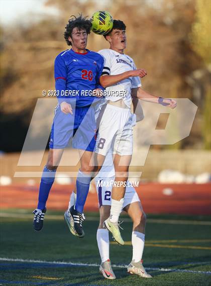 Thumbnail 1 in Lutheran vs Centaurus (CHSAA 4A Playoffs Rd 2) photogallery.