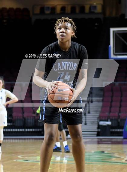 Thumbnail 1 in Canyon Springs vs. Villa Maria Academy (Tarkanian Classic) photogallery.