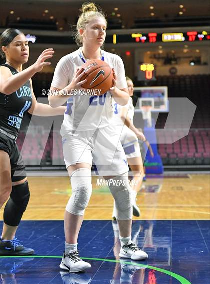 Thumbnail 3 in Canyon Springs vs. Villa Maria Academy (Tarkanian Classic) photogallery.