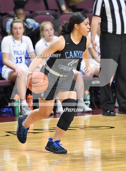 Thumbnail 3 in Canyon Springs vs. Villa Maria Academy (Tarkanian Classic) photogallery.