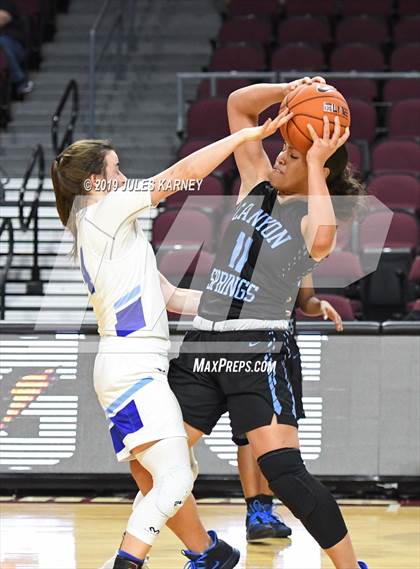 Thumbnail 1 in Canyon Springs vs. Villa Maria Academy (Tarkanian Classic) photogallery.