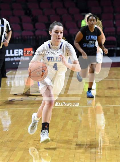 Thumbnail 2 in Canyon Springs vs. Villa Maria Academy (Tarkanian Classic) photogallery.