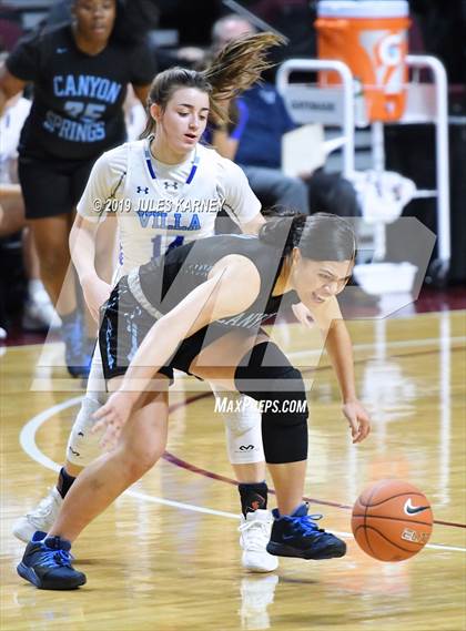 Thumbnail 3 in Canyon Springs vs. Villa Maria Academy (Tarkanian Classic) photogallery.