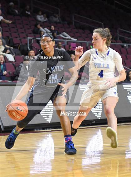 Thumbnail 2 in Canyon Springs vs. Villa Maria Academy (Tarkanian Classic) photogallery.