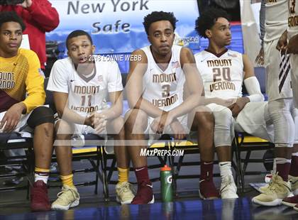 Thumbnail 2 in Mt. Vernon vs. Liverpool (NYSPHSAA Class AA Semifinal) photogallery.