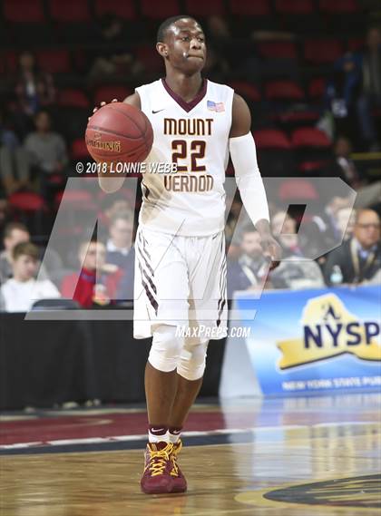 Thumbnail 2 in Mt. Vernon vs. Liverpool (NYSPHSAA Class AA Semifinal) photogallery.