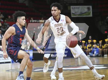 Thumbnail 1 in Mt. Vernon vs. Liverpool (NYSPHSAA Class AA Semifinal) photogallery.