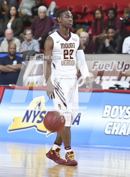 Thumbnail 2 in Mt. Vernon vs. Liverpool (NYSPHSAA Class AA Semifinal) photogallery.