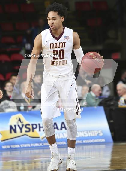 Thumbnail 2 in Mt. Vernon vs. Liverpool (NYSPHSAA Class AA Semifinal) photogallery.
