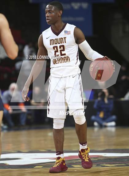 Thumbnail 2 in Mt. Vernon vs. Liverpool (NYSPHSAA Class AA Semifinal) photogallery.