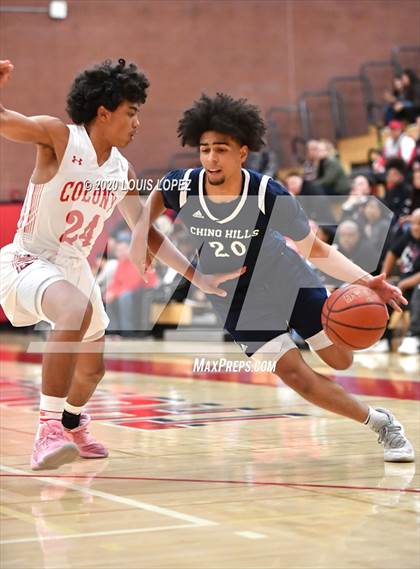 Thumbnail 2 in Chino Hills @ Colony (CIF SS DIV 1 Playoffs) photogallery.