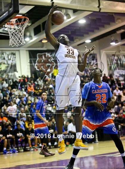 Thumbnail 2 in Cardozo vs Mt. Vernon (SNY Invitational) photogallery.