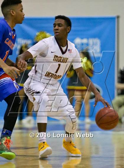 Thumbnail 2 in Cardozo vs Mt. Vernon (SNY Invitational) photogallery.
