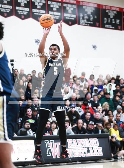 Thumbnail 2 in West Ranch @ Harvard-Westlake (CIF SS Open Division Pool B Play) photogallery.