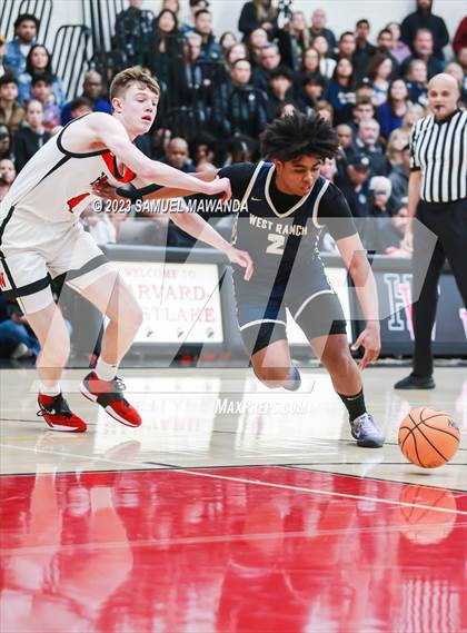 Thumbnail 3 in West Ranch @ Harvard-Westlake (CIF SS Open Division Pool B Play) photogallery.